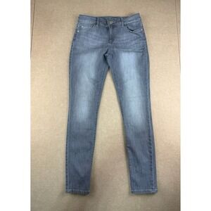 DL1961 Jeans Womens‎ Size 26 Gray Florence Instasculpt DLX Hybrid 360 Mid Rise